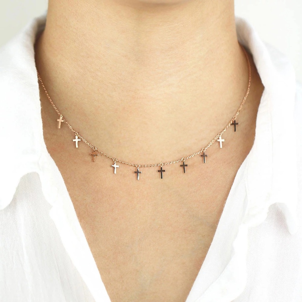 Cross choker